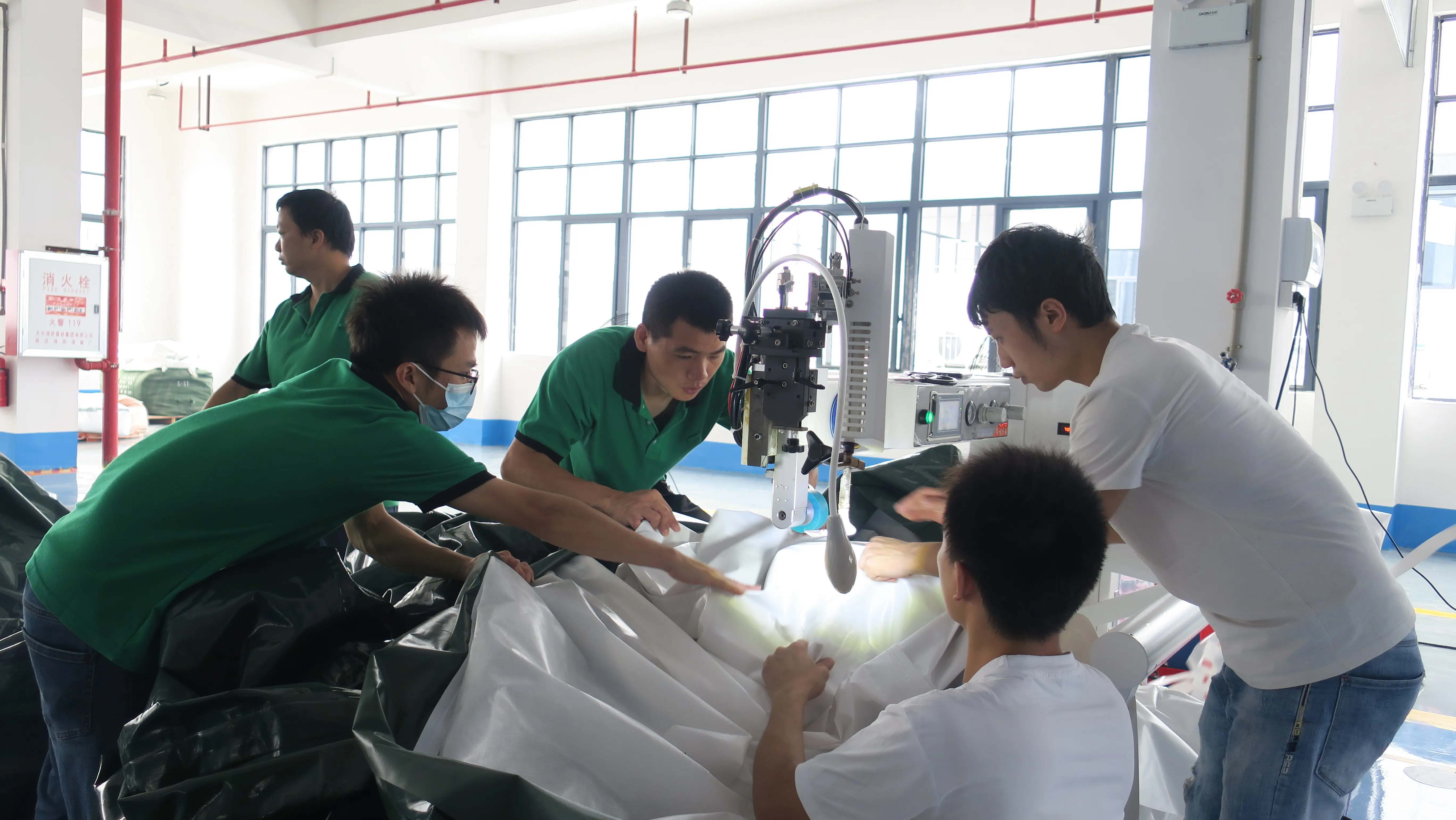OEM and ODM Inflatable Manufacturing: From Concept to Installation 2 Inflatable manufacturing quality control workflow