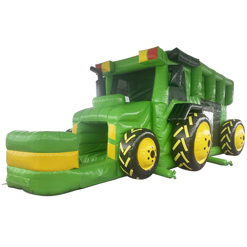 Inflatable Track Theme Bouncer1