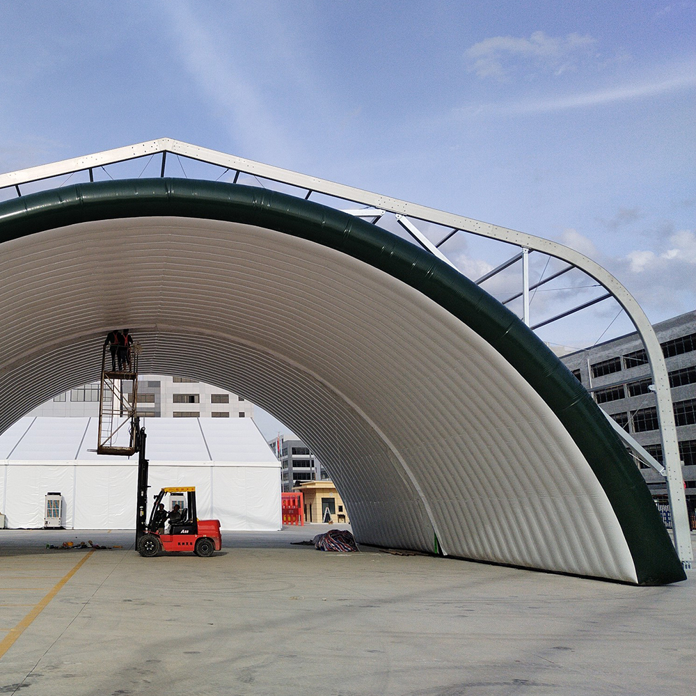 Green Tunnel Inflatable Tent3