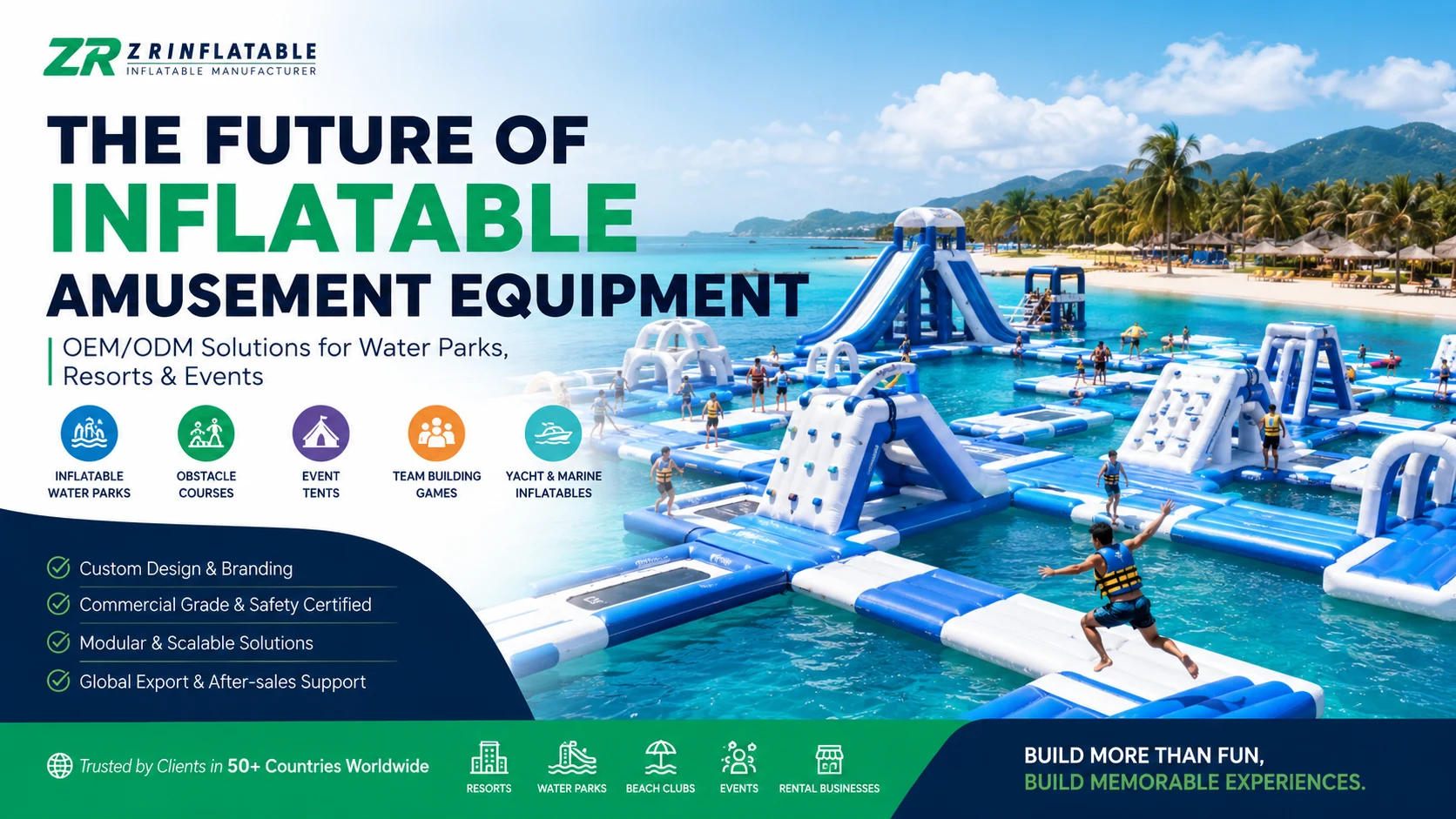 ZRinflatable: Your Trusted Partner for High-Quality Inflatable Amusement Solutions Worldwide 3 global inflatable supplier,