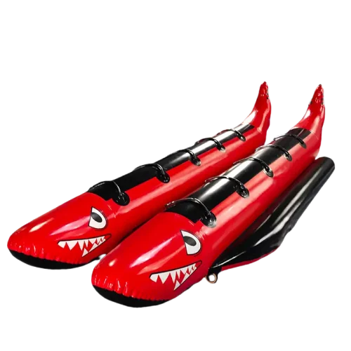Red Shark 10 Seats Banana Boat 2