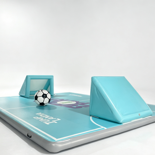 Inflatable football field