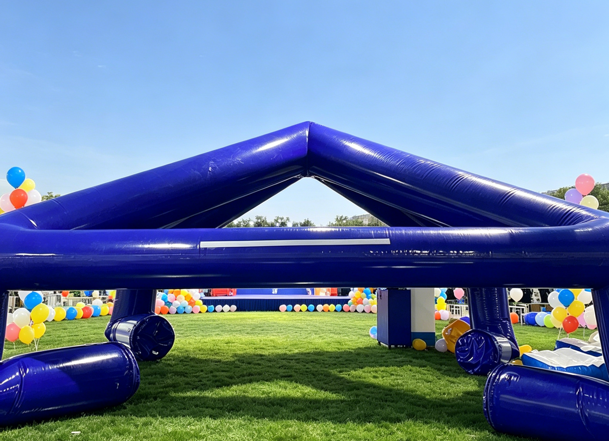 arge Inflatable Peak Tent Frame6